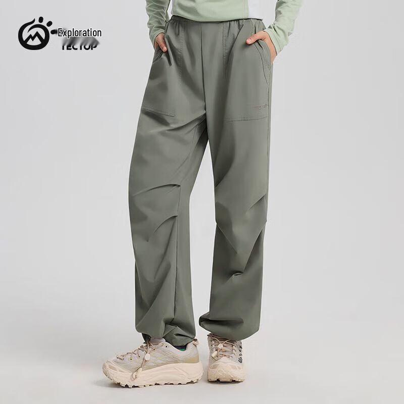 TECTOP Women s Loose Fit Outdoor Cargo Pants L