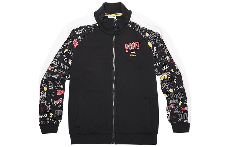 PUMA Sweatshirt Puma X Peanuts T7 Black Kids  599460 128