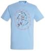 Camiseta da Cadeia Alimentar Tubarão Peixe Pesca Pescador Pescador Mergulhador Mergulho Surfista Surfe