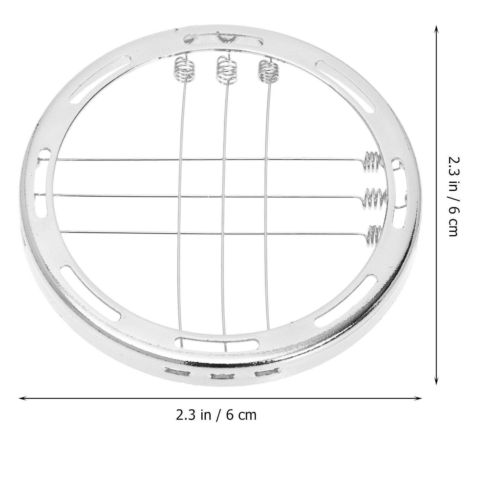 

2Pcs Carbon Stove Racks Hollow Charcoal Burning Plates Practical Incense Burner Tray Yoga Room Meditation Tea Room срібний