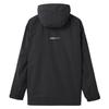 Move Sports Descente HEATNAVI Brushed Authentic Black Windbreaker, Logo, Full-Zip Hoodie, Water-Repellent, Windproof, Training,