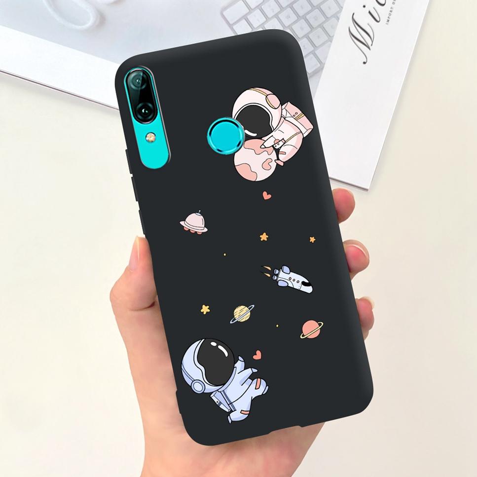 For Huawei P Smart 2019 6.21"Case Cute Cartoon Astronaut Soft Silicone Cover For Huawei P Smart 19 POT-LX3 Shockproof Phone Case