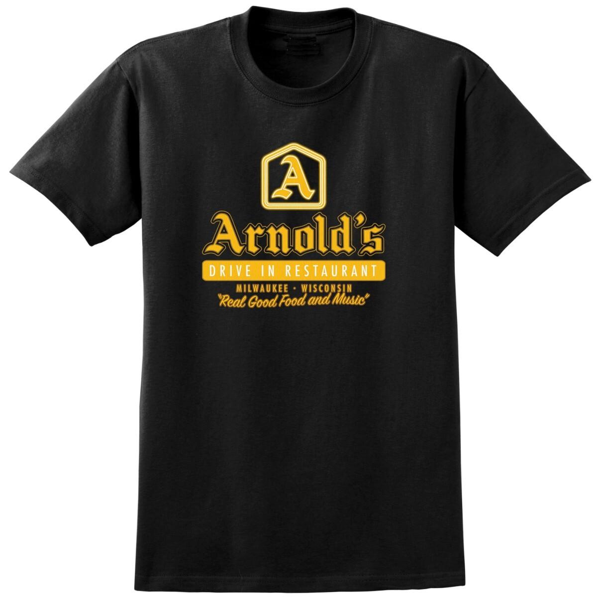 Arnolds Drive-In Happy Days T-shirt Retro 70s 80s TV Show Classic Fonz Comedy XL