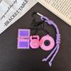 Itness Theme Rubber Keychain Pendant Portable Gym Style Bag Charm Durable Key Ring for Sports Lovers Men Women Daily Accessory