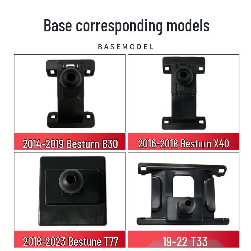 Dedicated Car Holder for Bestune B30/X40/T77, Clip-on for T33/B70/T99/T55 Mobile Phone