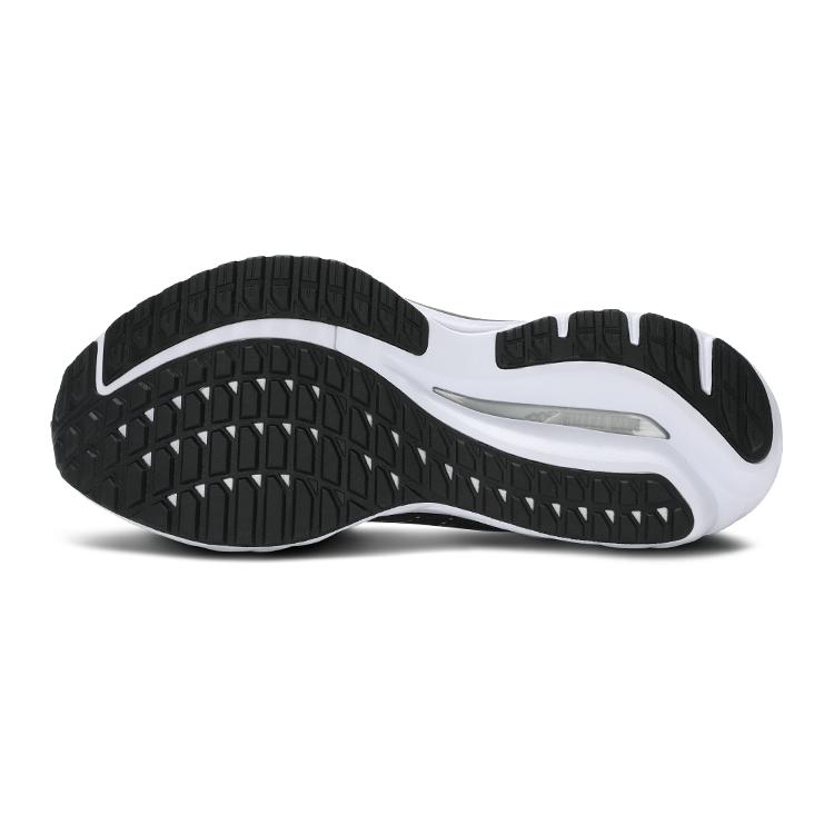 Mizuno Wave Inspire 20 Comfortable Shock Absorption Non-Slip Wear-Resistant Breathable Low-Top Running Shoes Unisex Sneaker Black White J1GD244422