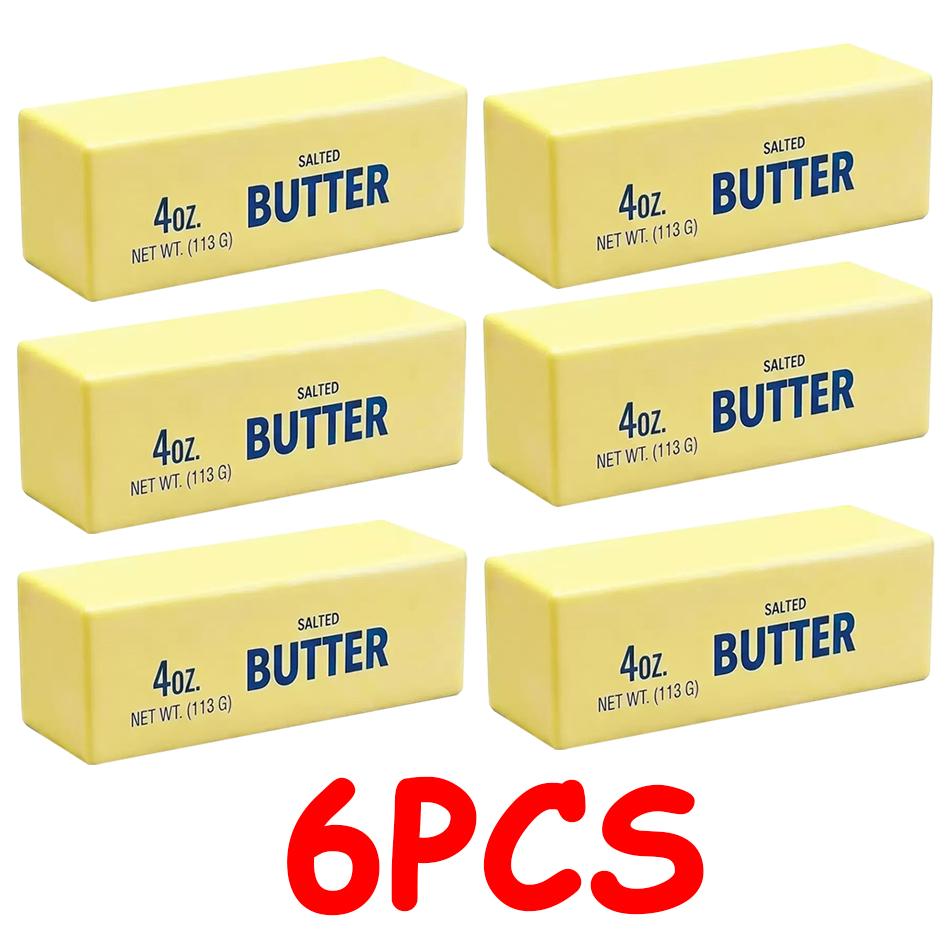 Hot In Stock Butter Stick Squishy Toy Slow Rising Squeeze Toy Butter Bar Brick Squishy Fidget Toy Anti Stress Release Relax Gift