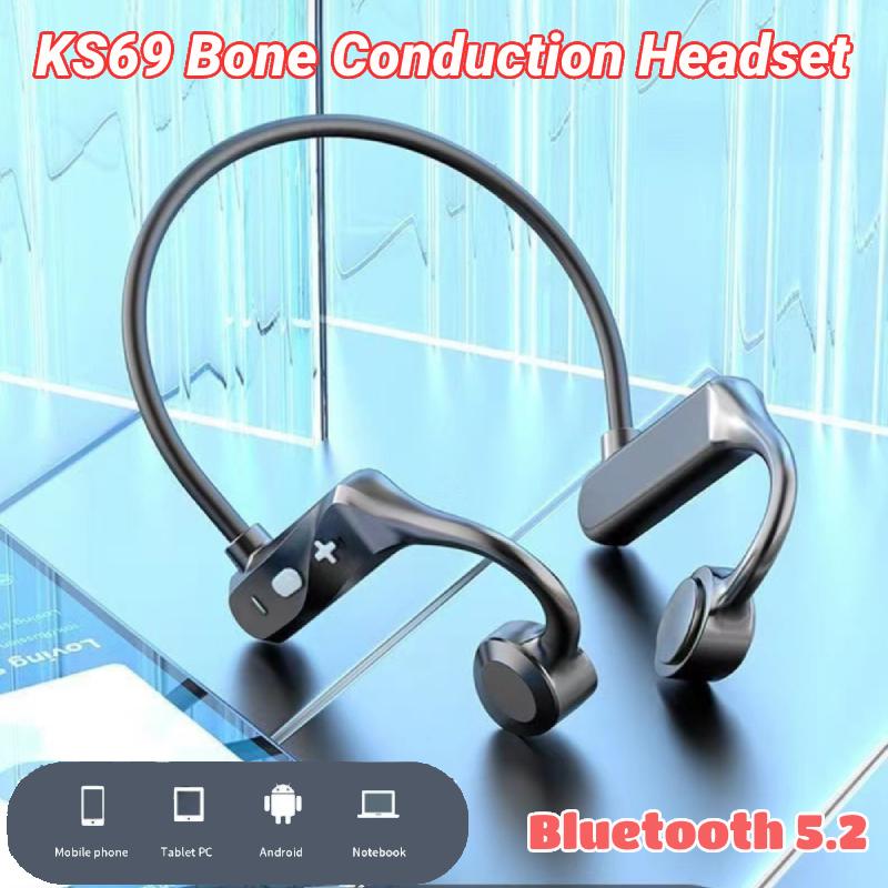 

Спортивные наушники с костной проводимостью Беспроводные водонепроницаемые наушники Bluetooth-гарнитура с микрофоном для бега