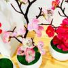 Decorative Artificial Plants Fake Plum Blossom Garden High Quality 1PCS Home Blossom Indoor Office Bright Colorful