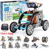 Kit Robot Solare 25 in 1 Giocattoli per Bambini Ragazzi Giocattolo Educativo Fai da Te STEM Esperimento Scientifico Gadget Kit Elettrici di Robotica Regali