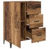 Sideboard Reclaimed Wood 69.5 x 34 x 90 cm Engineered Wood