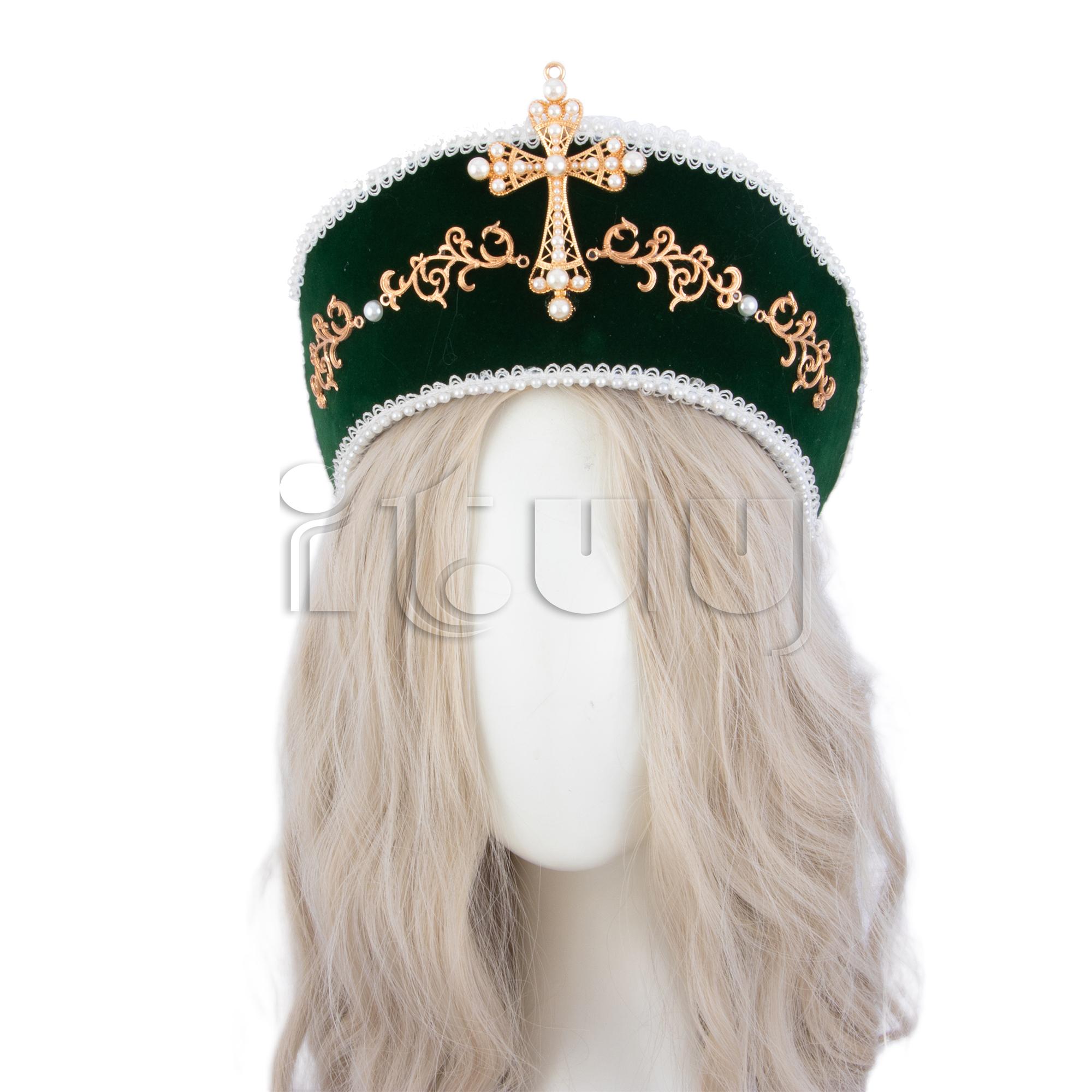 Renaissance Tudor Crown Headpiece Lolita Gothic