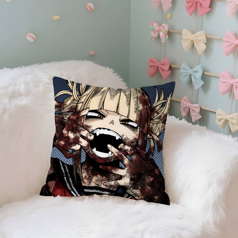Anime Cute TtogahimikoS Case Plush Fabric Soft Pillowcase Double Sided Print Cushion Cover Household Gifts