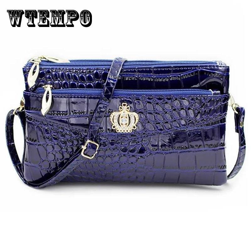 

Женские сумки через плечо, универсальная сумка-мессенджер с короной, повседневная маленькая сумка из искусственной кожи, клатчи для мобильного телефона, повседневные сумки на молнии