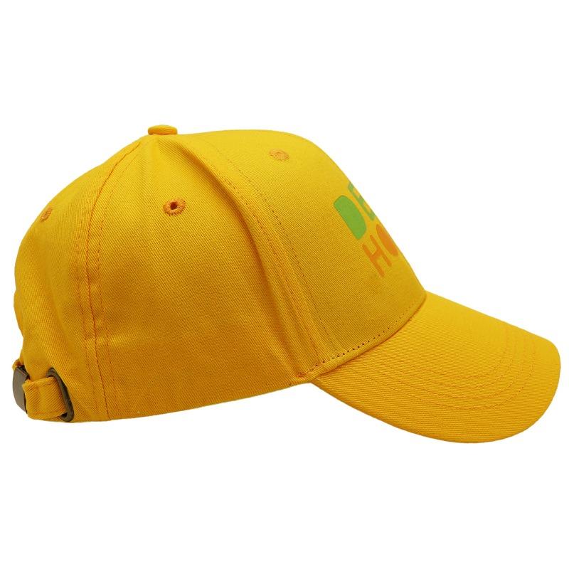 Summer new hard top cotton casual baseball cap hat men's and women's personalized printed commuter cap