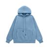 INF Unisex Plush Hoodie | 2024 Autumn/Winter Solid Color Trendy Casual Sweatshirt
