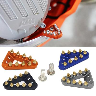 For KTM SX SXF XC XCF XCW EXC Husqvarna TC TE FC 125 150 250 350 450 500 Motorcycle Rear Foot Brake Pedal Lever Step Tip Plate