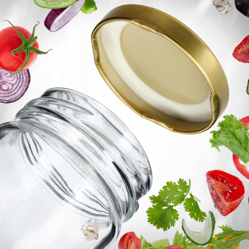 KADAX 10x Deckel Schraubdeckel Fi 53 Für Gläser Flaschen Deckel Für Gläser