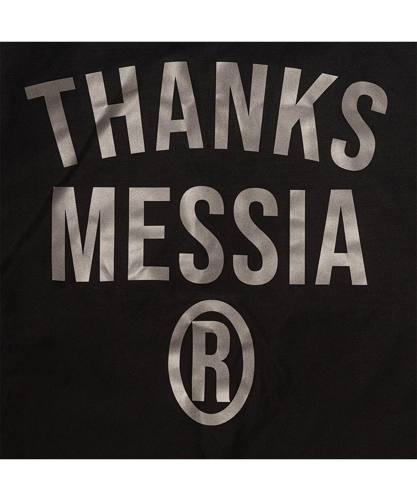 Thanks Messia Arch Logo Coach Jacket-Black