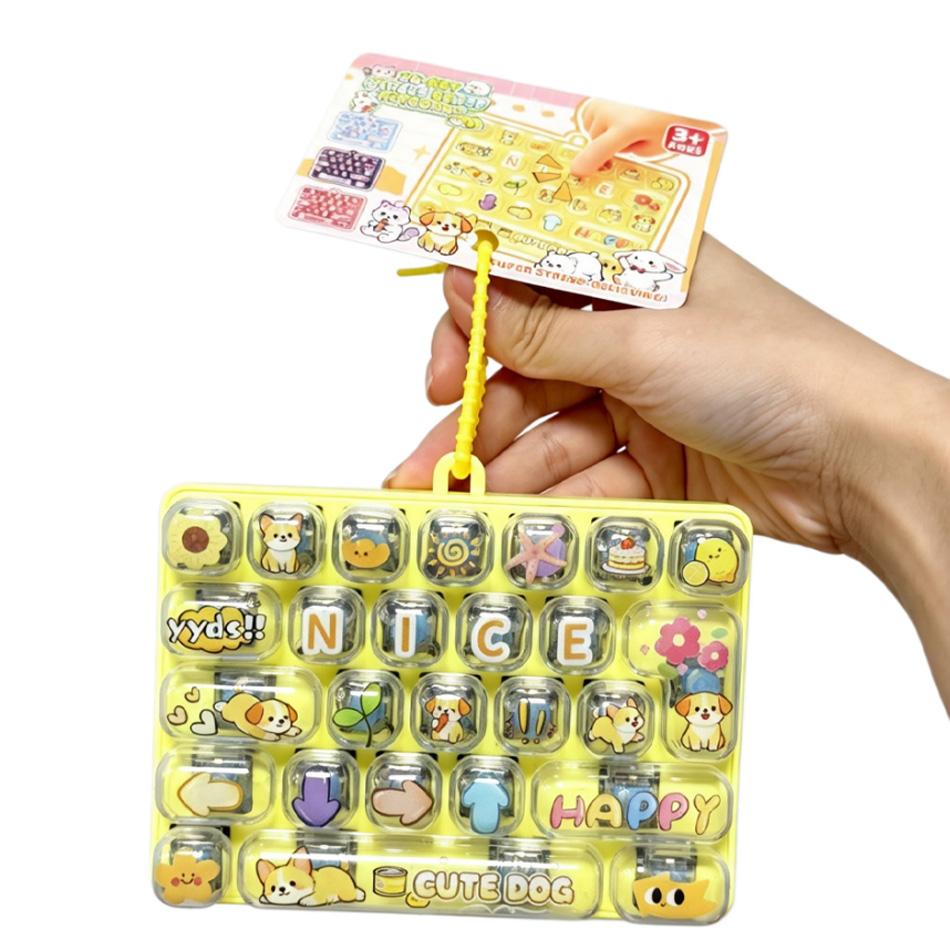 Cute Macaron Color 26 Keys Fidget