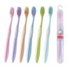 Candy Dopamine Soft Bristle Toothbrush for Adults - Wide Head, Gum Care, High-End Design, Trendy Couples' Choice.