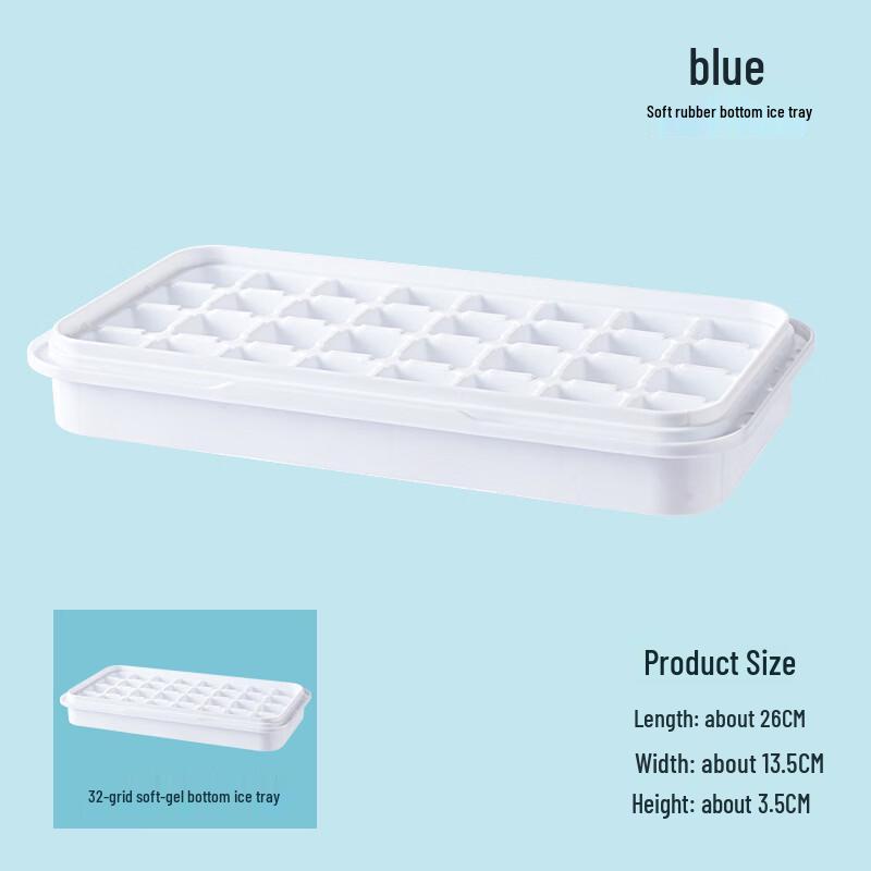 Silicone Ice Cube Tray with Storage Box