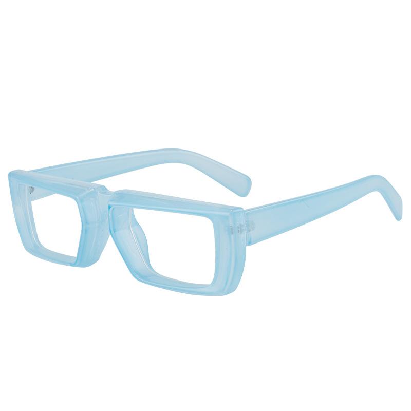 Retro Frame Reading Glasses for Men Women Anti-Blue Ray Computer Eyewear Unisex Fashion Thicker Sqaure Prescription Eyeglasses