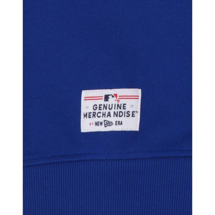 New Era Los Angeles Dodgers Crew Neck Logo Embroidered Sweatshirt Unisex Sweatshirt Blue 13546503