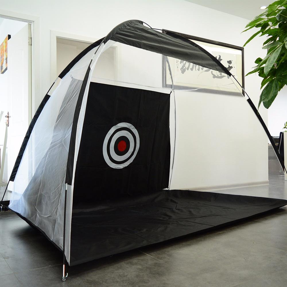 Tragbares, faltbares 2M/1M-Golf-Trainingsnetzwerk für den Außenbereich, Golf-Schlagnetze, Trainingshilfen, Übungsnetze mit Golfball und Tragetasche