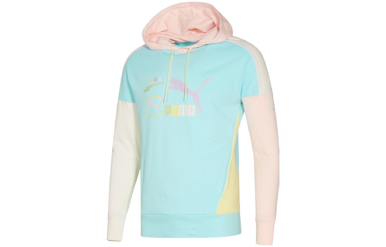 PUMA FLORID Sweatshirt Unisex Light Blue 534005-62 L