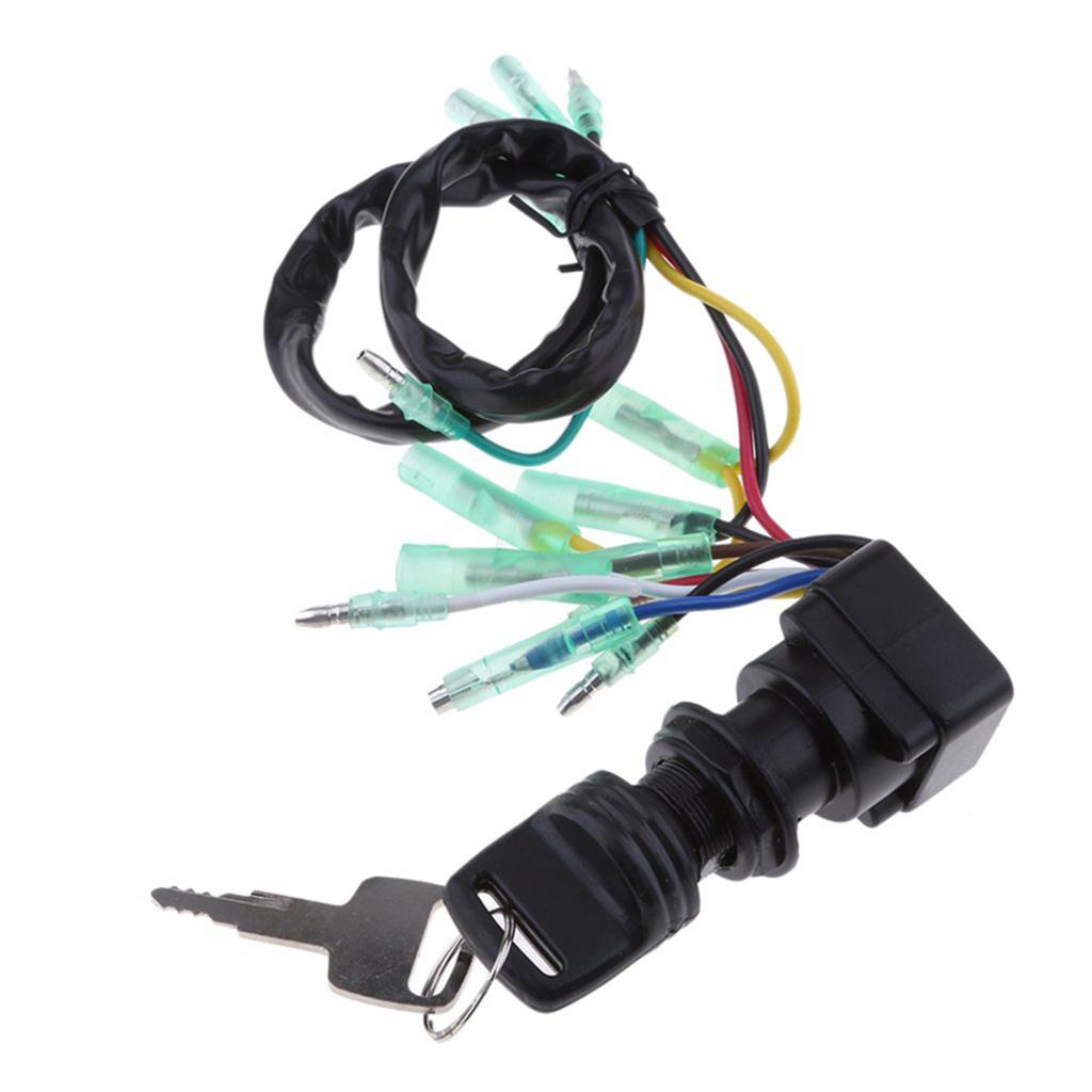 Ignition Switch Key Assy for 60HP 70HP 115HP 150HP 200HP 225HP Outboard Motor Control Box 703-82510-44-00 703-82510-43-0