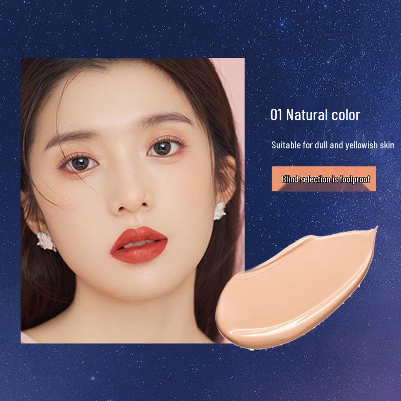 Dede Weifu Star Air Cushion BB Cream: Hydrating, Concealing, Lightweight, Natural, Long-lasting Foundation.