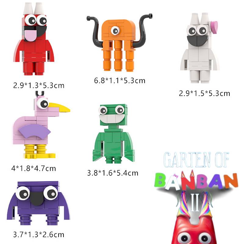 Banban Ganten Of Horror Game Building Blocks Childrens Educational Set Toys