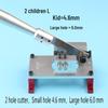 Precision Manual Positioning Scissors for Equal Length and Accurate Rubber Tube Cutting