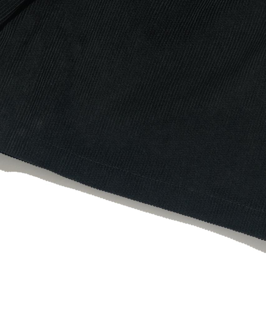 ROIDESROIS Warm Day Corduroy Half Pants (Black)