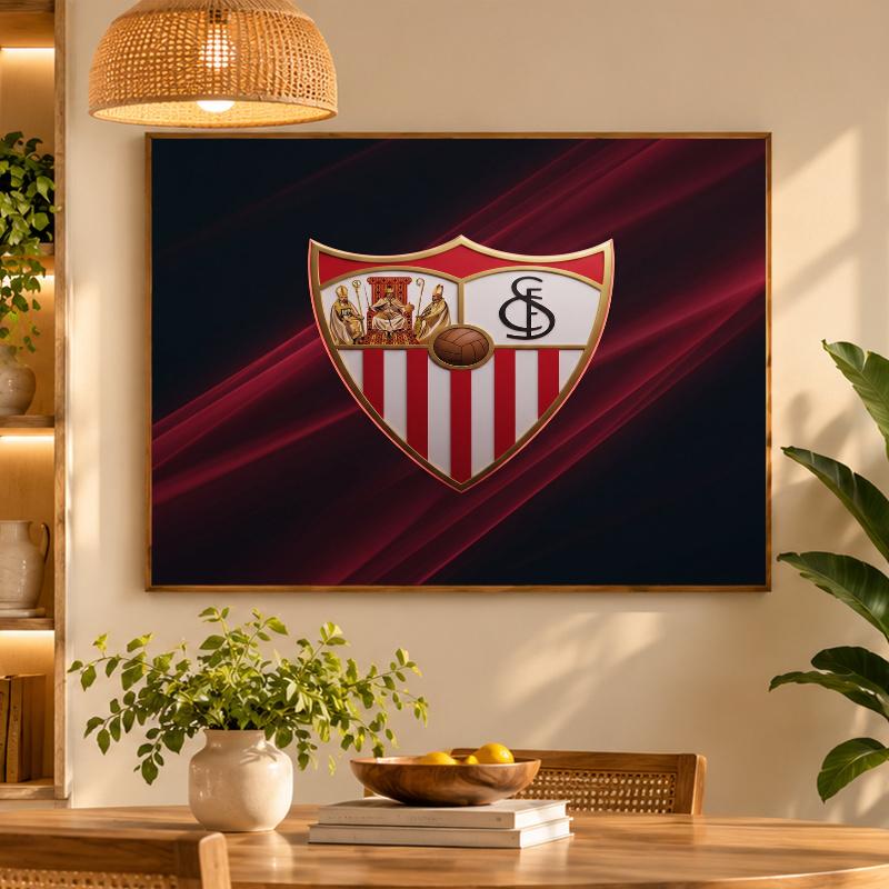 5D Diamond Painting Sevilla FC DIY Full Drill Diamond Art Kit Home Decoration