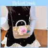 Adorable Plush Doll Handbag For Girls With Breathable Lightweight Design And Cute Cartoon Patterns