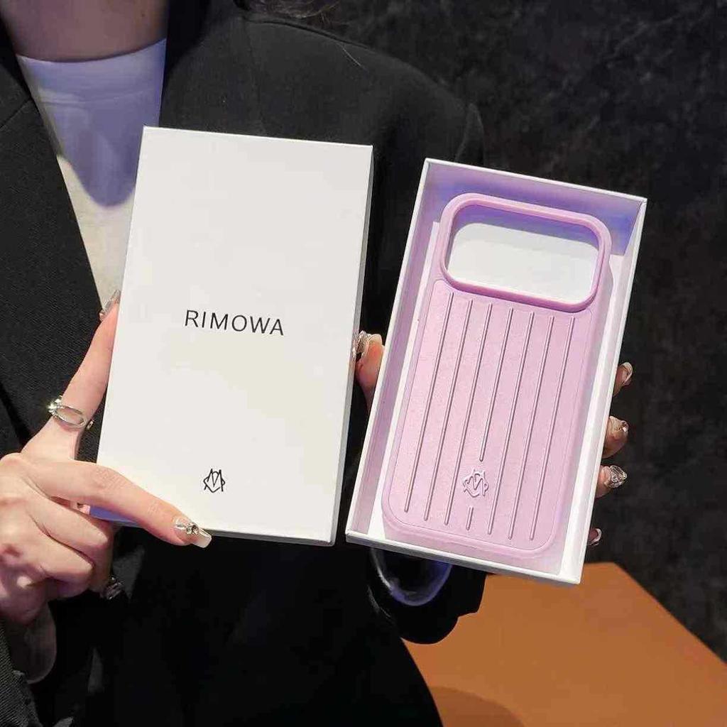 RIMOWA Authentic Suitcase Phone Case for iPhone 17 Pro Max, 18 Pro Max, 15, 14.
