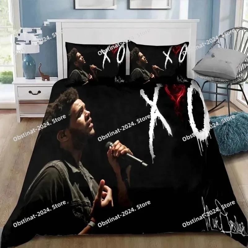 Single-sided XO Al Seasons Beding Set Printed Bed Linen Set With Pilowcase Bed Soft Duvet Cover Single Double Quen Super King-Sized Dimensionsd