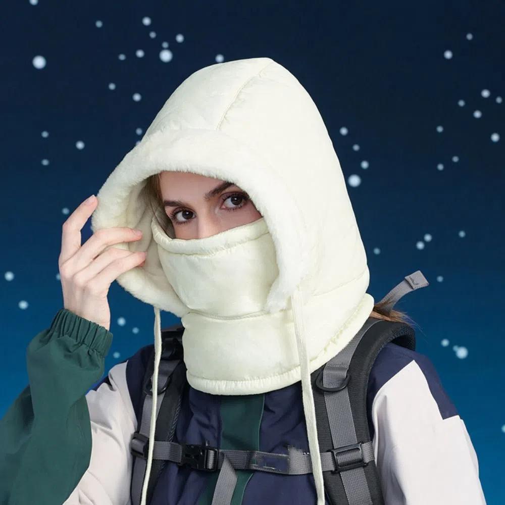 Keep Warm Warm Scarf Face Mask Cold Resistant Lei Feng Hat 3-in-1 Winter Cycling Hat  Men