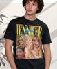 Jennifer Lawrence Collage T-Shirt und Kinder T-Shirt – Grafisches T-Shirt im Vintage-Stil