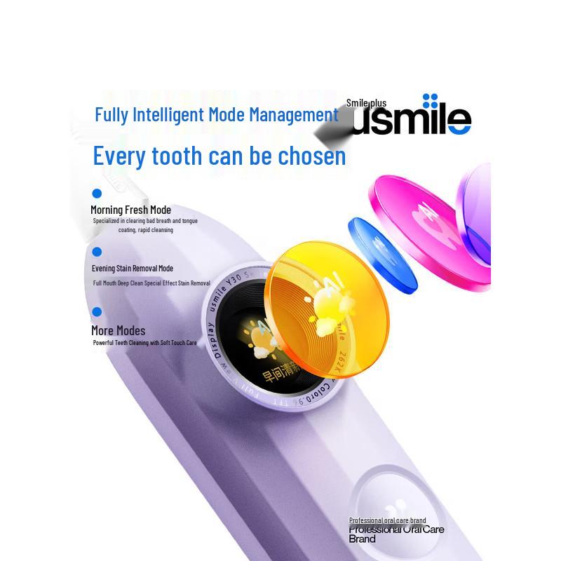 usmile Y30 Sonic Electric Toothbrush CN plug (adapter included)