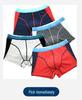 Men's European & American Pure Cotton Long Boxer Briefs - Plus Size Fitness Trunks