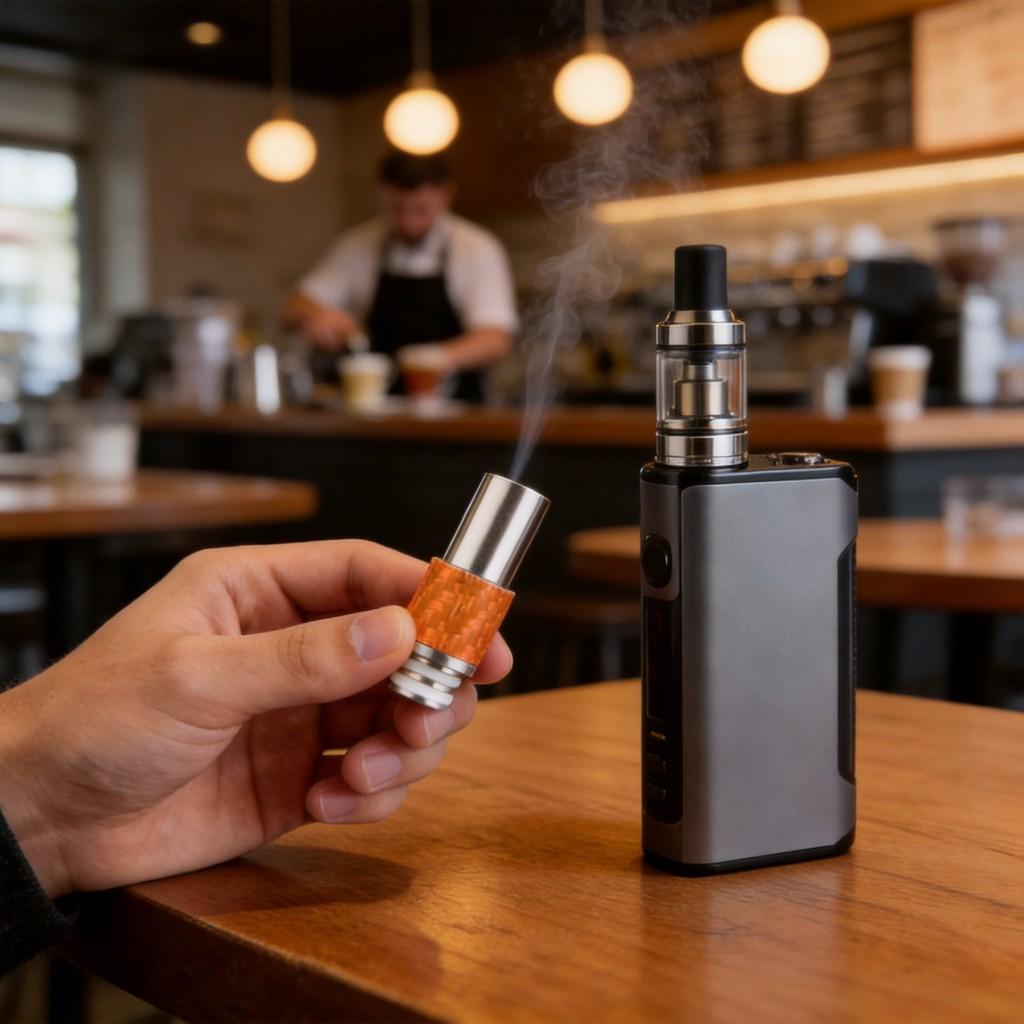 Driptip 510 Vaporizer Connection Stainless Steel Carbide Tip For Ecigarette Devices