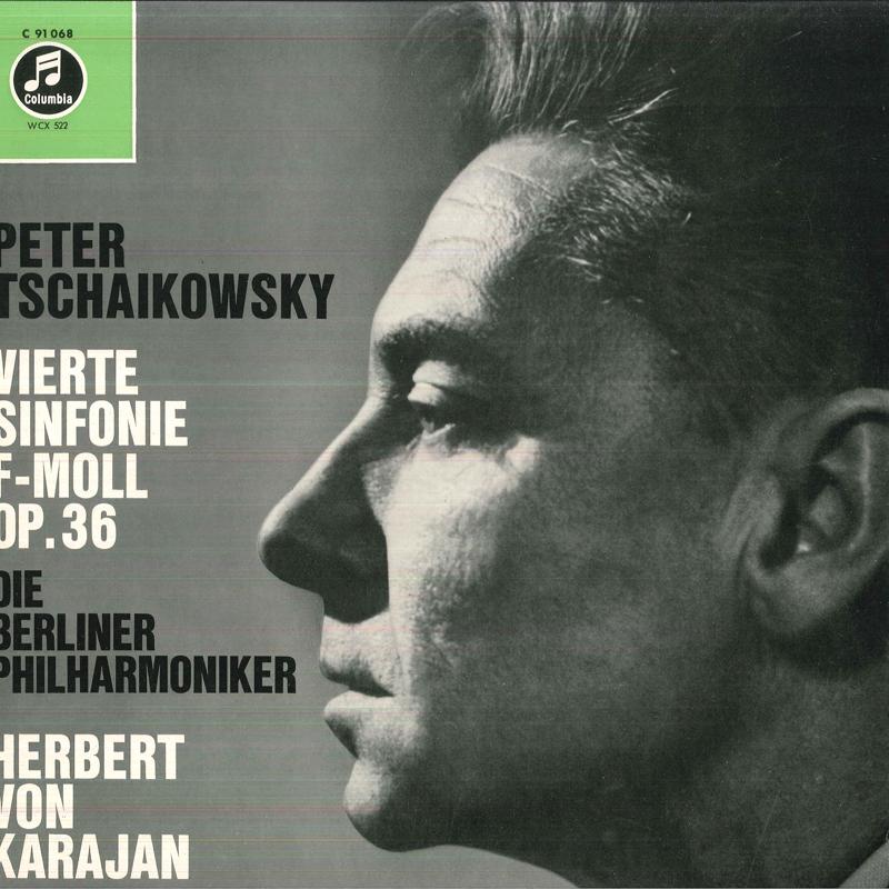 

LP Record HERBERT VON KARAJAN, BERLINER PHILH - Tschaikowsky Vierte Sinfonie F-moll WCX522 COLUMBIA 1960 Germany Classical Used