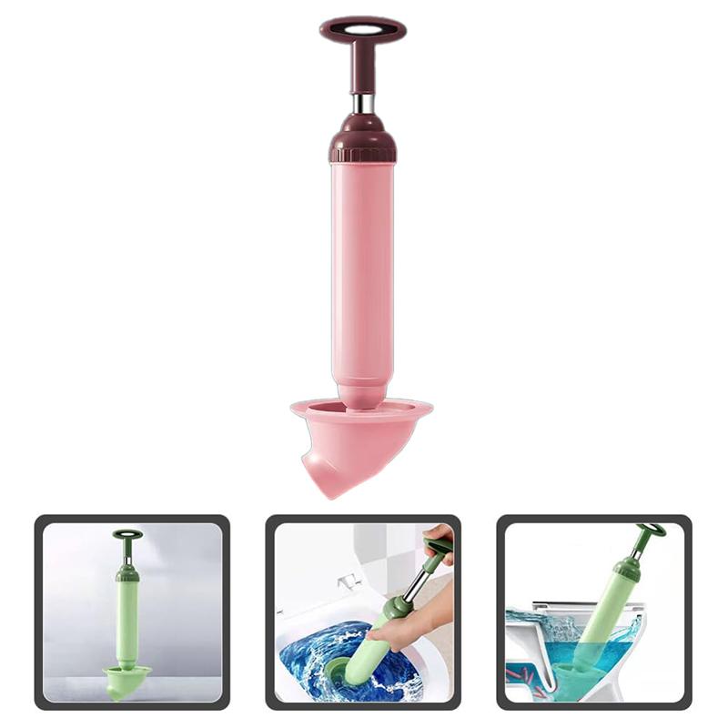 Superior Plunger Tool for Toilets, Clog-Busting Snake Tool for Drains, Air-driven Sink Clog Remover