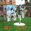 Anime Genshin Barbatos Figure Anemo Wind Statue Action Figures Genshin Impact Wendy Venti Figurine Collection PVC Model Toy Gift