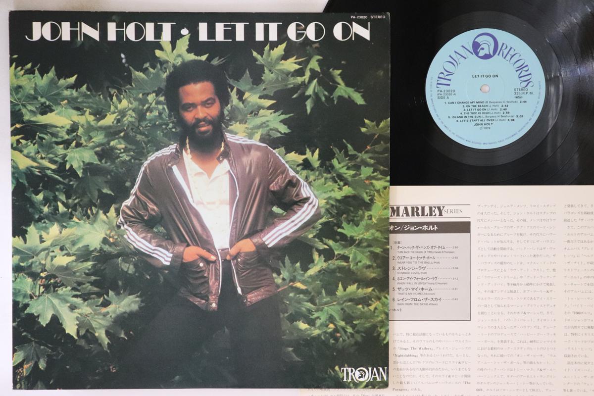 

LP Record JOHN HOLT - Let It Go On PA23020 TRIO 1978 Japan Reggae, Ska & Dub Used