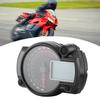 Multifunction Speedometer Tachometer Odometer 15000rpm LCD Display Universal Motorcycle Gauge