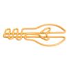 100pcs Bulb Shaped Bulb Shape Paper Clips Metallic Paper Clips  Wedding Decoration